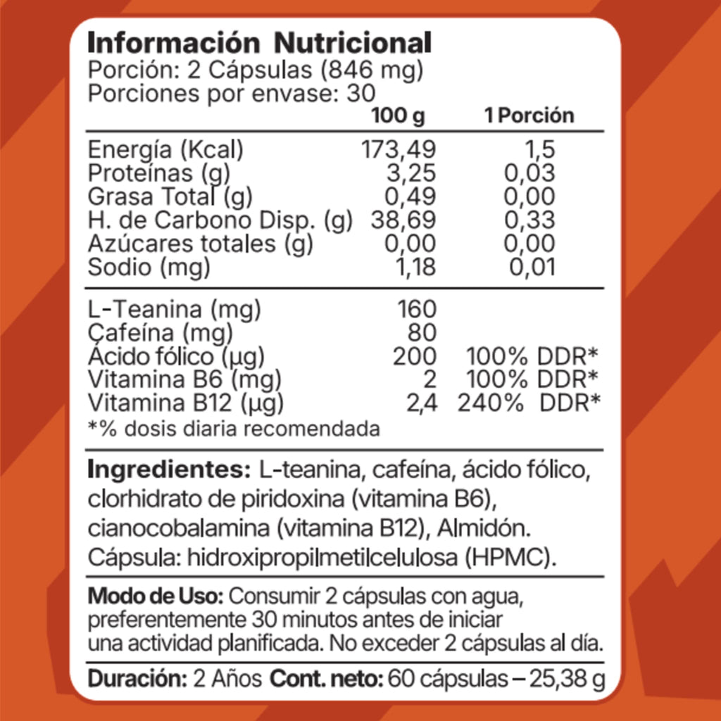 Información nutricional de Kissa